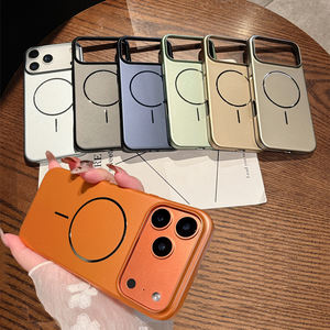 <span class=keywords><strong>Funda</strong></span> de Teléfono de PC Mate con Revestimiento Metálico para <span class=keywords><strong>iPhone</strong></span> Air 17 16 15 14 <span class=keywords><strong>13</strong></span> 12 Pro Max, Carga Inalámbrica, Magnética, Ultrafina y Delgada - Product Image 1