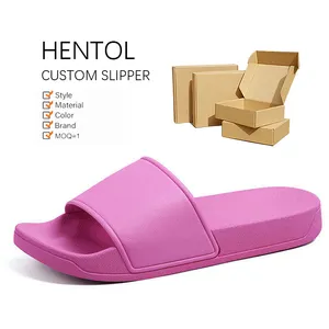 Hentol Low MOQ Cheap Sandals And Slippers For Ladies Shoes Ladies Slides Womens Slides Footwear Designer Slippers