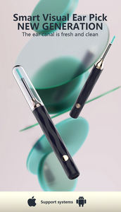 <span class=keywords><strong>Caméra</strong></span> otoscope médical sans fil connectée en WiFi <span class=keywords><strong>Nettoyeur</strong></span> <span class=keywords><strong>d</strong></span>'oreille électrique Outil de sélection <span class=keywords><strong>d</strong></span>'oreille de beauté intégré pour l'élimination du cérumen - Product Image 3