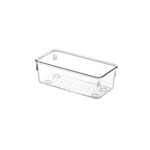 Juego de Organizadores de <span class=keywords><strong>Cajones</strong></span> de Plástico Transparente, Bandejas Organizadoras Versátiles de 5 Tamaños <span class=keywords><strong>para</strong></span> Baño y Tocador, Utensilios de Cocina - Product Image 3