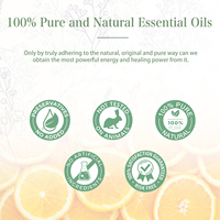 Huile essentielle Orange douce à 100, 1 pièce, plante naturelle Pure pour diffuseurs d'arôme, 100% ML