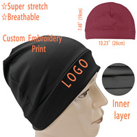 Gorro Deportivo Personalizado de Primera Calidad, Multicolor, Transpirable, 80% Poliéster, 20% Elastano, con Satén Suave, Unisex