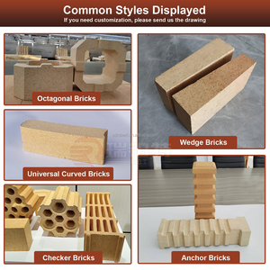 Chất lượng cao lò gạch chịu lửa màu vàng lửa đất sét gạch nhà sản xuất giá - Product Image 3