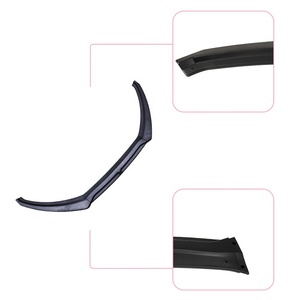 Lèvre de pare-chocs avant en fibre de carbone 3 pièces pour RS 2016-2018, spoiler avant noir mat, pièces de kit carrosserie extérieur - Product Image 3