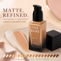 Fard à joues mat non agglutinant, waterproof, maquillage quotidien, logo personnalisé, cosmétique longue tenue pour un fini naturel et lisse, usage quotidien