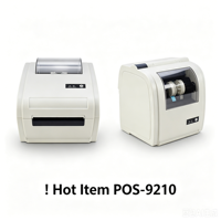 Imprimante d'étiquettes thermiques ZJ POS9210 pour expédition, USB filaire et sans fil, imprimante thermique de codes-barres, rouleau de bordereaux 4x6 100x50