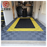 BEST SELLING Garagen boden Ineinandergreifende Bodenfliesen Gummi fliesen Innen garage Gummi ablauf boden matte