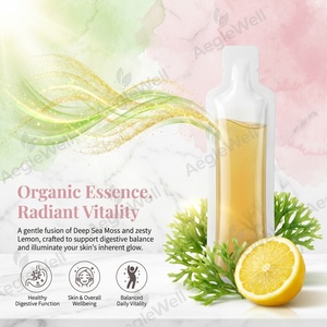 Aeglewell Advanced Natural <strong>Sea</strong> <strong>Moss</strong> Liquid Packets with Black Seed Oil Ashwagandha for Hair Skin Heath - Product Image 6