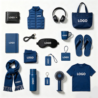 Paquete Mayorista Curado de Apreciación al Personal con Bolso Polo, Cuaderno, Set de Bolígrafos, Cordón, Vaso y Gorra para Eventos de Integración