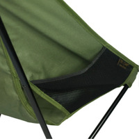 Chaise pliante de camping et de plage ultra-légère en aluminium robuste et personnalisable, avec dossier haut, portable et pliable