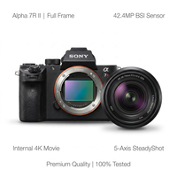 Großhandel Sony Alpha 7R II A7R2 Vollformat-Spiegellose Kamera mit 28-70mm OSS Objektiv-Kit 42,4MP 4K Video 5-Achsen IBIS Pro Bundle
