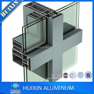 Rideau mural en aluminium anodisé, matériel de construction, <span class=keywords><strong>prix</strong></span> <span class=keywords><strong>au</strong></span> <span class=keywords><strong>kg</strong></span>, livraison gratuite - Product Image 6
