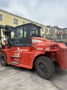 <b>Used</b> Heli 12 Ton Diesel Forklift 3m Lifting Height 4X4 Drive Seated Operation Heli 120 100 160 70 50 30 25 20 Forklift - Product Image 3