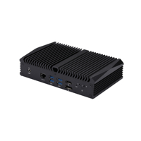 Kansung 10th Generation Fanless Liunx Mini PC Core I7 10710U Enrutamiento suave Micro Firewall Bareback System PC