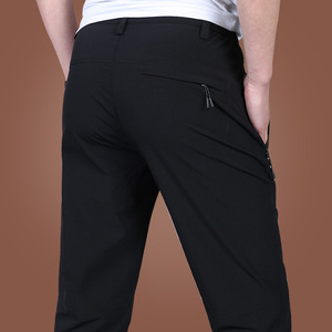 ANSZKTN Pantalones Softshell Verano Logotipo personalizado Resistente al agua Pantalones deportivos al aire libre Pantalones de <span class=keywords><strong>golf</strong></span> Pantalones largos Pantalones para hombre - Product Image 2
