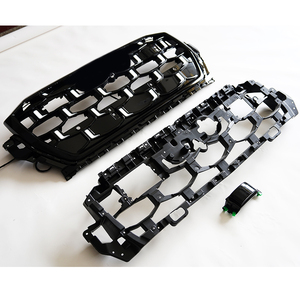 Kit de actualización de modificación de parachoques delantero con rejilla iluminada para Audi Q7, 2024-2026 - Product Image 6
