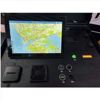 Détecteur de drone portable 10 km Fonctionne en mode hors ligne Positionnement Opérateur pilote Détection de signal Dispositif H1C