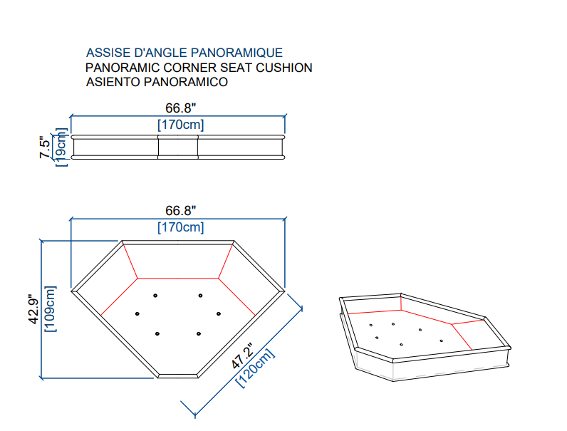Style 6&nbsp;: 120*120*19CM