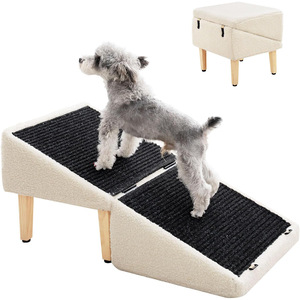 Escaliers <span class=keywords><strong>pour</strong></span> animaux de compagnie de luxe modernes et solides, rampes <span class=keywords><strong>pour</strong></span> chiens et chats <span class=keywords><strong>âgé</strong></span>s, marches pliables antidérapantes <span class=keywords><strong>pour</strong></span> animaux, échelles d'escalade <span class=keywords><strong>pour</strong></span> petits chiens - Product Image 2