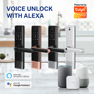 Liliwise Tuya APP Fingerprint <b>Camera</b> /Wi-Fi Aluminum <b>Smart</b> Door Lock for Security Door - Product Image 5