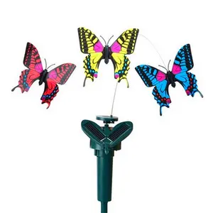 Wholesale Solar/Battery Powered Yard LED Stake Fluttering Butterfly Lights