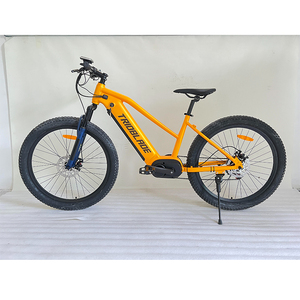Vélo de montagne électrique, vélo électrique, autonomie de 31 à 60 km, cadre en alliage d'aluminium, pneus de 26 pouces, conception à 1 vitesse, adapté au tout-terrain - Product Image 2