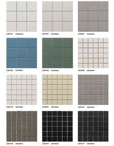 Carreaux de mosaïque en céramique brillante 10x10, 300x300, décoration murale, <span class=keywords><strong>carrelage</strong></span> artisanal en mosaïque - Product Image 1