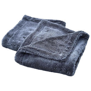 ผ้าขนหนูไมโครไฟเบอร์เช็ดรถแบบห่วงบิด1400gsm ขนาด40*40ซม. มีรายละเอียดอัตโนมัติ - Product Image 1