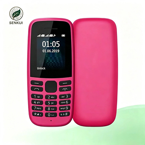 Teléfono Móvil con Función de Barra de Teclas en Inglés del Reino Unido, Doble SIM (2 Nano SIM), Pantalla TFT de 1.33 Pulgadas, Batería de 500 mAh, Cámara de 0.08MP, Modelo <span class=keywords><strong>105</strong></span> - Product Image 1