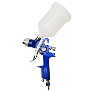 Pistola de Pintura Profesional de Alta Calidad H827 HVLP de 1.4 mm y 600 cc con Alimentación por Gravedad, de Aluminio, Anti-Goteo, OEM - Product Image 6