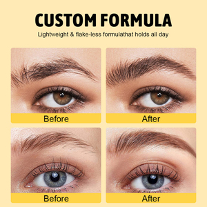 Gel sourcils végétalien waterproof tenue forte, transparent, pour sourcils effilochés, personnalisation OEM, logo sur mesure - Product Image 5