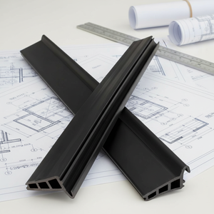 Уплотнительная лента из EPDM-резины для алюминиевых окон/дверей, навесных стен, всепогодная прокладка с услугами резки/сварки - Product Image 4