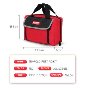 <span class=keywords><strong>Kit</strong></span> di pronto soccorso professionale riciclabile da 200 pezzi con forniture mediche di emergenza grande commerciale con impacco di ghiaccio - Product Image 4