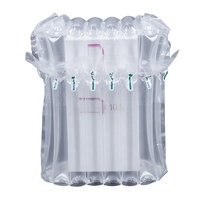 Rouleau d'emballage en plastique antichoc, sac à colonnes d'air gonflable, sac d'emballage à coussin d'air pour bouteille de vin, logistique électronique