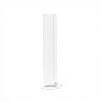 Tube de réaction en quartz pour four de diffusion de semi-conducteurs, pièces en verre de quartz de haute pureté, tube en silice fondue pour le traitement des plaquettes OEM