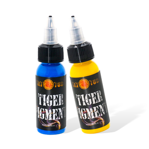 Ensemble de <span class=keywords><strong>pigments</strong></span> d'encre de tatouage corporel semi-permanent organique professionnel, longue durée, non toxique, 30 ml, couleurs faciles à colorer - Product Image 4