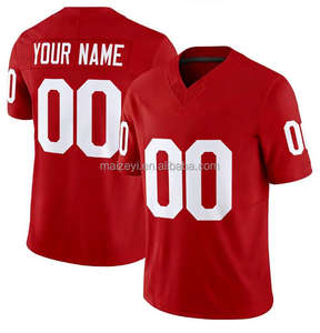 Футболка для американского футбола в стиле Индиана, с вышивкой, больших размеров (до 6XL), с именем Фернандо Мендоза, высочайшего качества. - Product Image 5