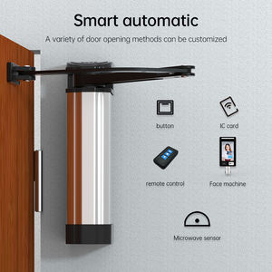 Fabricante OEM/ODM de Cierrapuertas Eléctrico con Control Remoto Wifi de Aleación de Aluminio, Abrepuertas Automático Inteligente de Montaje Lateral para Oficina - Product Image 6