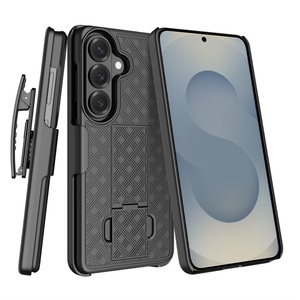 Factory Custom PC Hard Armor Holster Belt Clip Combination Bracket Mobile Phone case for Samsung Galaxy S26 Series - Product Image 1