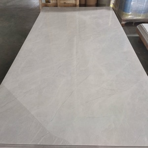 Nhà Máy Tùy Chỉnh Cắt Cao Bóng 3D Tường Bằng Đá Cẩm Thạch Tấm <span class=keywords><strong>PVC</strong></span> Trang Trí Nhựa Với Lớp Phủ UV 3Mm Độ Dày In Tấm - Product Image 2