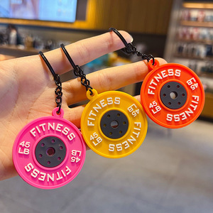 Porte-clés Mini Plaque <span class=keywords><strong>de</strong></span> Haltère Fitness 45LB <span class=keywords><strong>pour</strong></span> Amateurs <span class=keywords><strong>de</strong></span> Gym, Fans <span class=keywords><strong>de</strong></span> Sport, Pendentif <span class=keywords><strong>de</strong></span> Sac, Accessoires <span class=keywords><strong>de</strong></span> Clés <span class=keywords><strong>de</strong></span> Voiture - Product Image 2