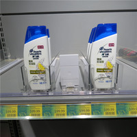 Système automatique de poussoir d'étagère d'alimentation de supermarché pour des cigarettes de tabac et des bouteilles de boisson