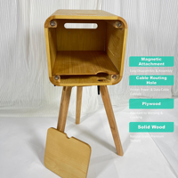 Support de photomaton en bois pour DNP DS620/RX1HS/Hiti P525L/Citizen, machine d'impression instantanée en libre-service, capacité 100 kg