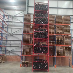 Stahl Klappbares Stapelregal Maßgefertigtes Großformatiges Stoff-Aufbewahrungsregal Metallregal für Lager - Product Image 4