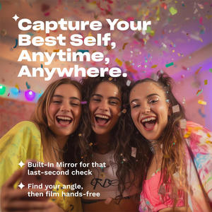 Supporto Magnetico Adesivo Quadrato per <span class=keywords><strong>Telefono</strong></span> con Ventosa - Nuovo Modello per <span class=keywords><strong>Specchio</strong></span>, Ideale per l'Uso Transfrontaliero - Product Image 6