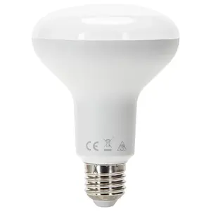 Bombilla LED R80 E27 12W, eficiencia energética, luz cálida, ideal para iluminación en hogares y comercios. - Product Image 1