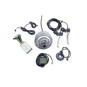 Kit de moteur sans balais pour vélo électrique, 36V, 250W, 16-29 pouces, écran KT LCD5, sans jante, pour vélo