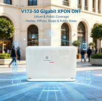 Router de Red XPON ONU Usado V173-50 XGPON/GPON WIFI6 7DBM 3000Mbps 4GE+1TEL+1USB FTTR