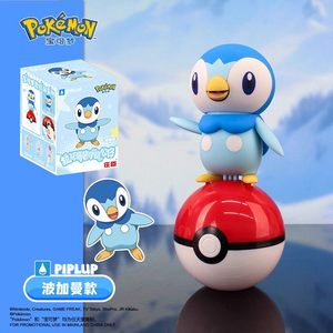 Authentique Zhuang Chen Pokemoned Pull Ring Wind-up Blind Box Ensemble Complet 6 Pièces Sans Répétition Figurine Articulée Jouet Cadeau pour les Fans d'Anime et de Jeux - Product Image 5