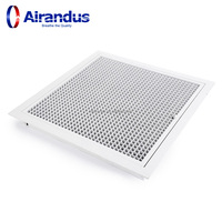 Nouvelle grille HVACR EG-A à alvéoles, conçue pour filtre à air de retour, noyaux articulés amovibles, en aluminium carré, haut de gamme, anti-fuite